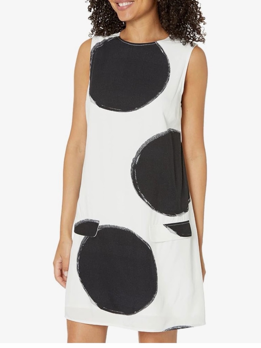 NWT The Drop Polka Dot Mini Shift Dress